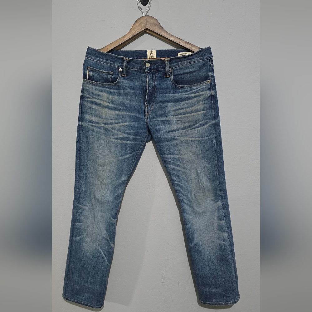 Hiroshi Kato The Pen Slim Jeans 10.5 Oz In Ace 30x27.5